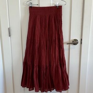 Natural Life tiered Maxi Skirt